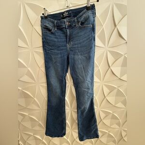 Hollister Women's Boot Cut Jeans in Blue, size 27L